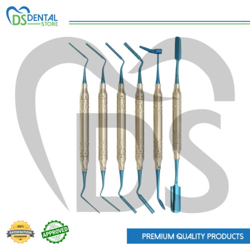 Dental Bone Graft/Packer Set Of 6 Plugger Scoop