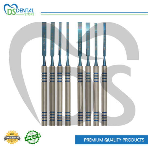 Dental Chisel Set of 8