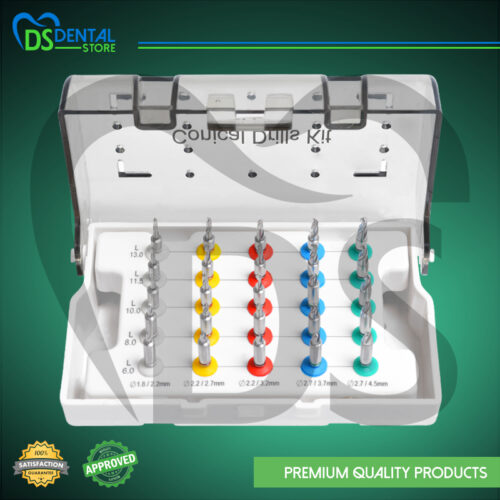 Dental Implants Conical Drills Kit 25pcs Set with integral stoppers Dental Implant Guided