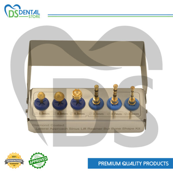 Dental Implant Lateral Approach Sinus Lift Drill Kit 6 Pcs