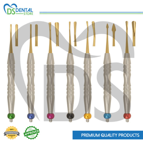Set of 7 PDL-Luxating Elevators (Gold Tips)
