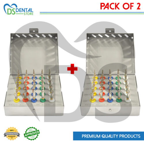 Dental Conical Implant Drill Kit Pack Of 2 Kits