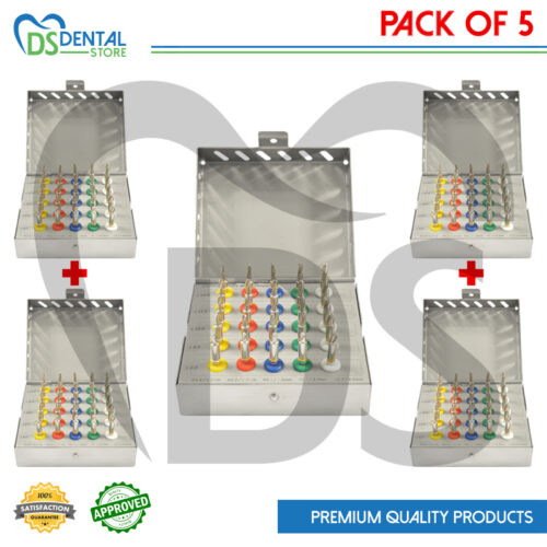 Dental Conical Implant Drill Kit Pack Of 5 Kits
