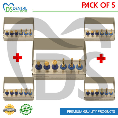 Dental Lateral Approach Sinus Lift Drill Kit Pack of 5 Kits