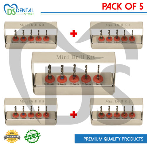 Dental Mini Drill Kit Pack Of 5 Kits