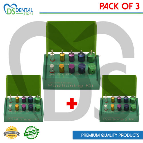 Dental Positioning Drill Guide Kit Green Pack Of 3 Kits